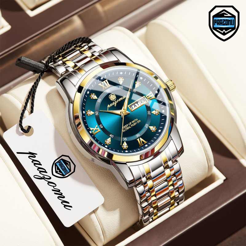 Smartwatch Luxury Watches For Men - PAAZOMU Watch Men Women Diamond Business