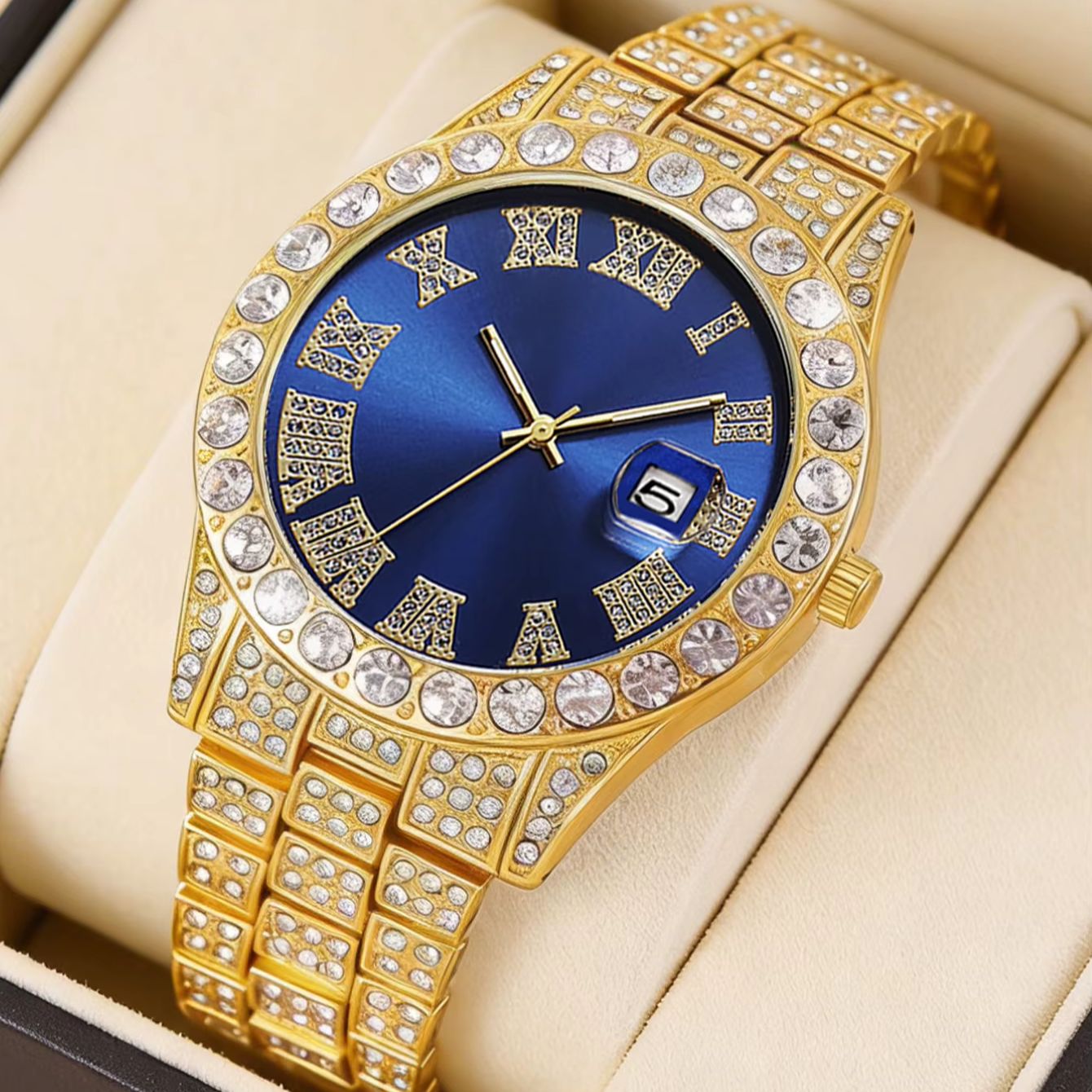 5 Pieces/Set of Stylish and Ha - Smartwatch Premium Watches For Men 评论和价格