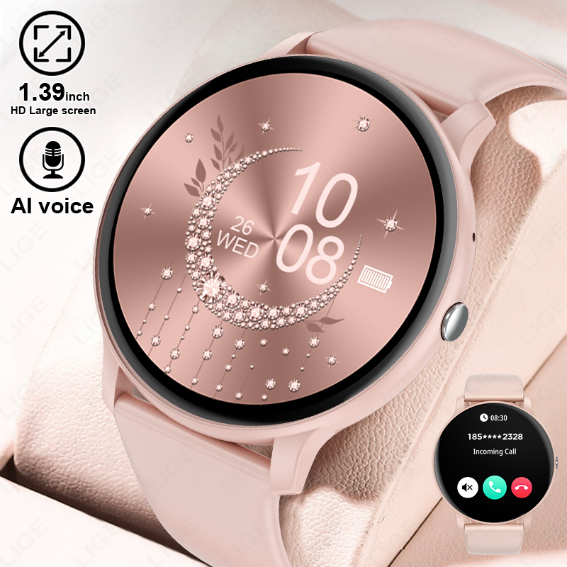 LIGE Smart Watch Women Men Blu - Smartwatch Ladies Watches For Women 评论和价格