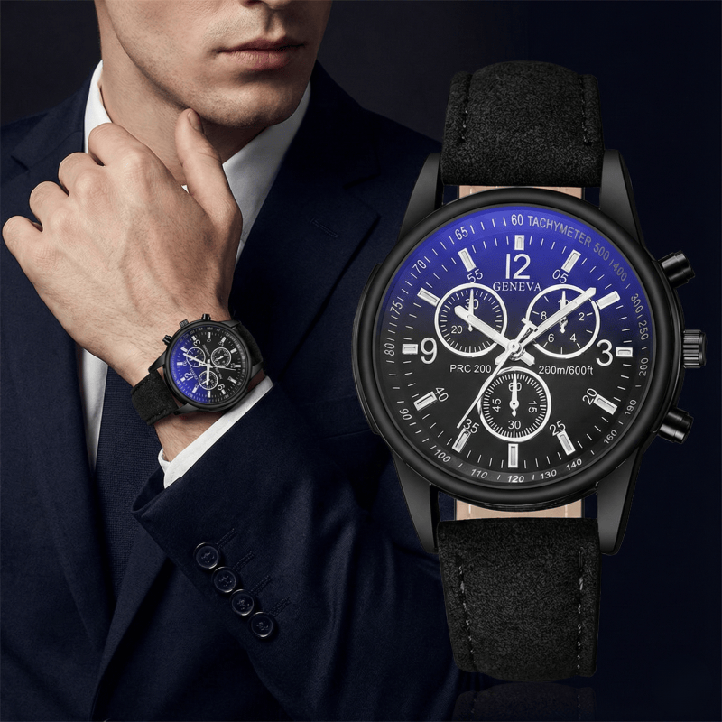 Geneva Men's Chronograph Watch - Smartwatch Watches Best Gift For Men 评论和价格