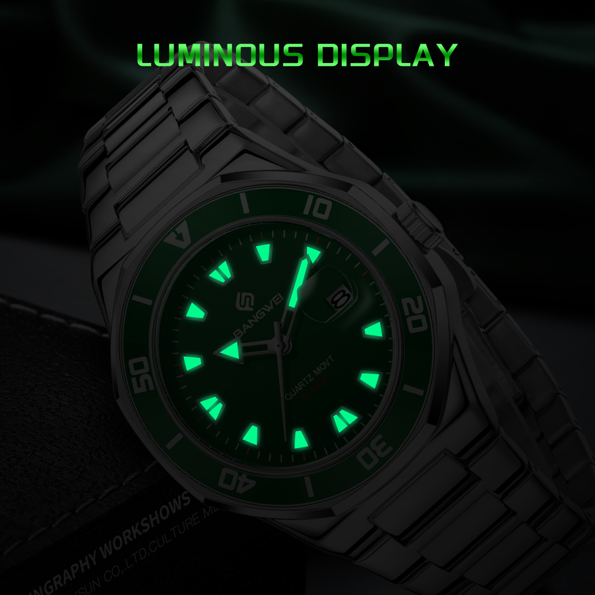 BANGWEI Business Mens Watch Lu - Smartwatch Luxury Watches For Men 评论和价格