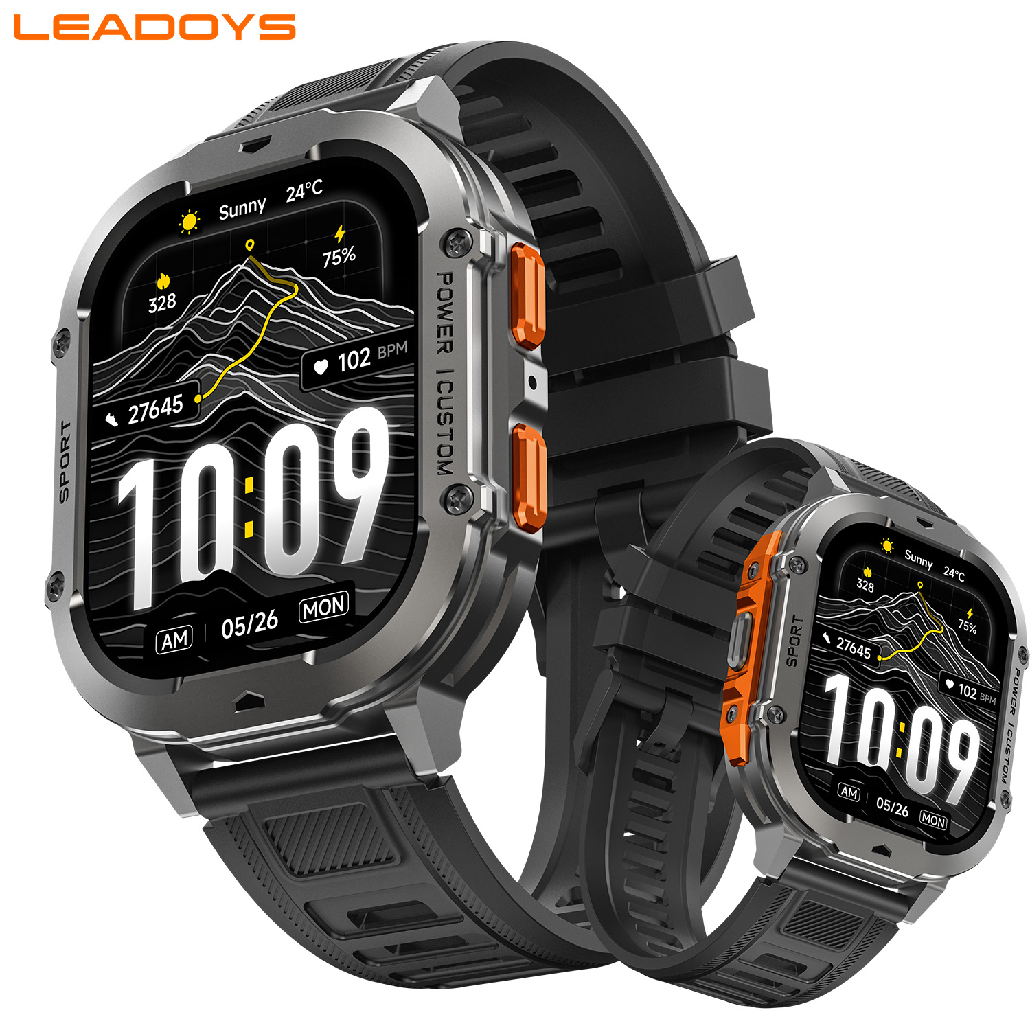 New! LEADOYS X7 Rugged Smart W - Watch X7 评论和价格