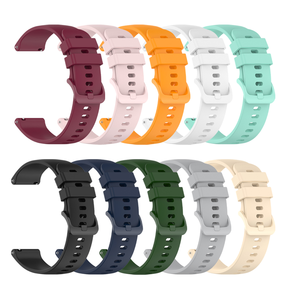 22mm 20mm Soft Silicone Strap  - Watch S Realme 评论和价格