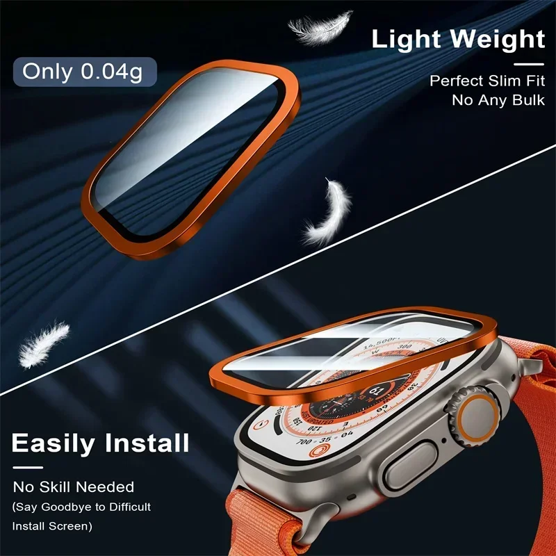 2PCS Tempered Glass for Apple  - Smartwatch Watches For Women 评论和价格