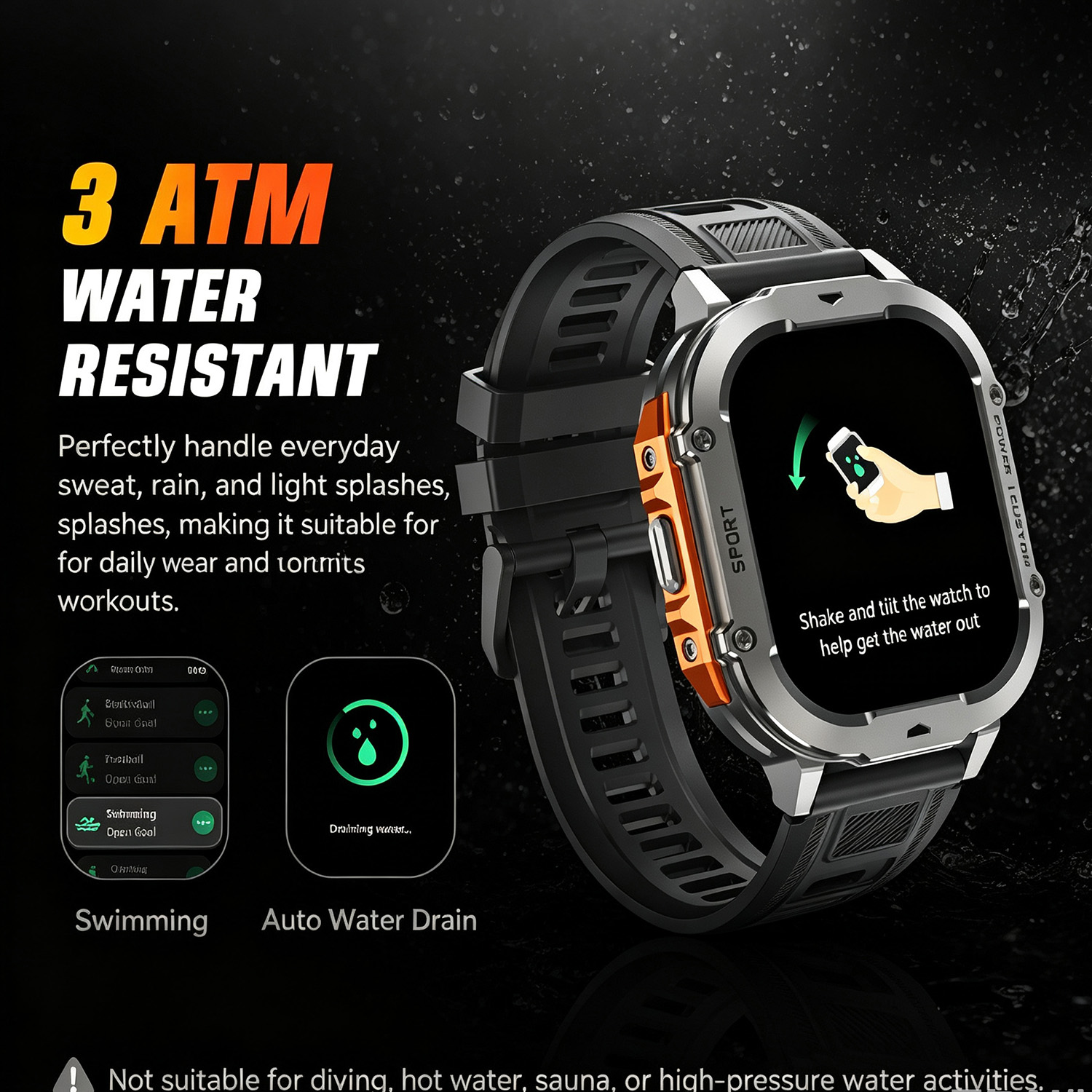 New Arrival LEADOYS X7 Rugged  - Watch X7 评论和价格