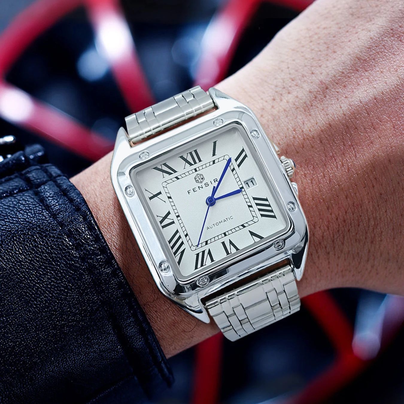 Square Business Men's Watch in - Smartwatch Watches Best Gift For Men 评论和价格