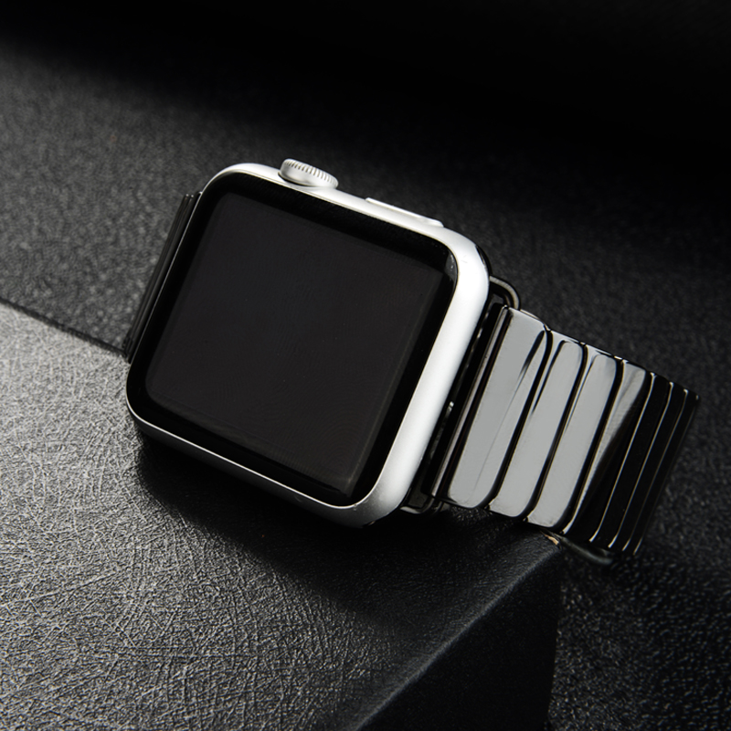 Ceramic Link bracelet for Appl - Smartwatch Luxury Watches For Women 评论和价格