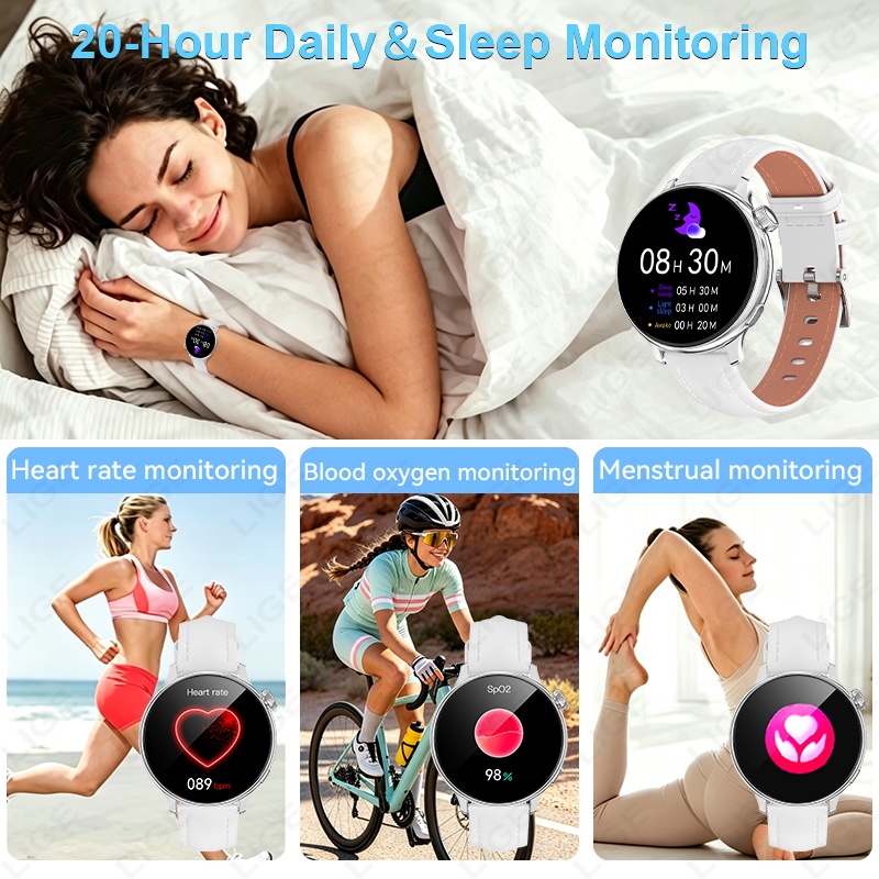 LIGE Luxury Women’s Smart Watc - Smartwatch Luxury Watches For Women 评论和价格