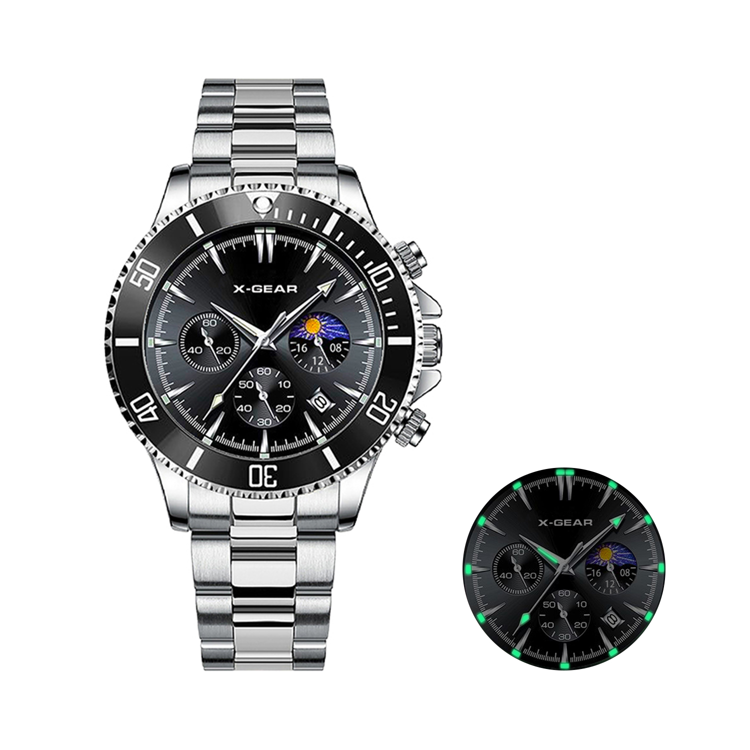 X-GEAR Fashion Calendar Men's  - Smartwatch Luxury Watches For Men 评论和价格