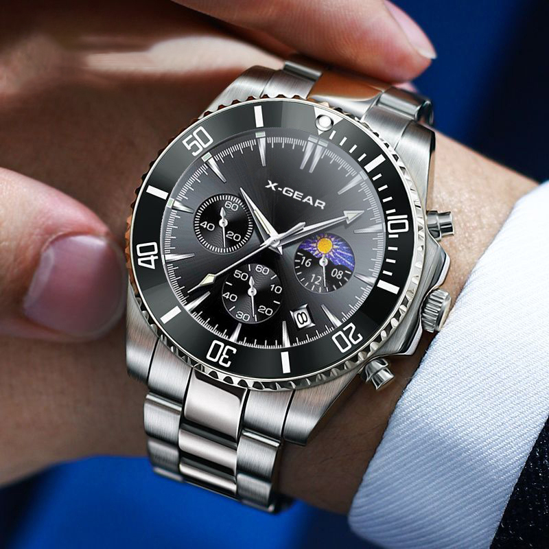 X-GEAR Fashion Calendar Men's  - Smartwatch Luxury Watches For Men 评论和价格