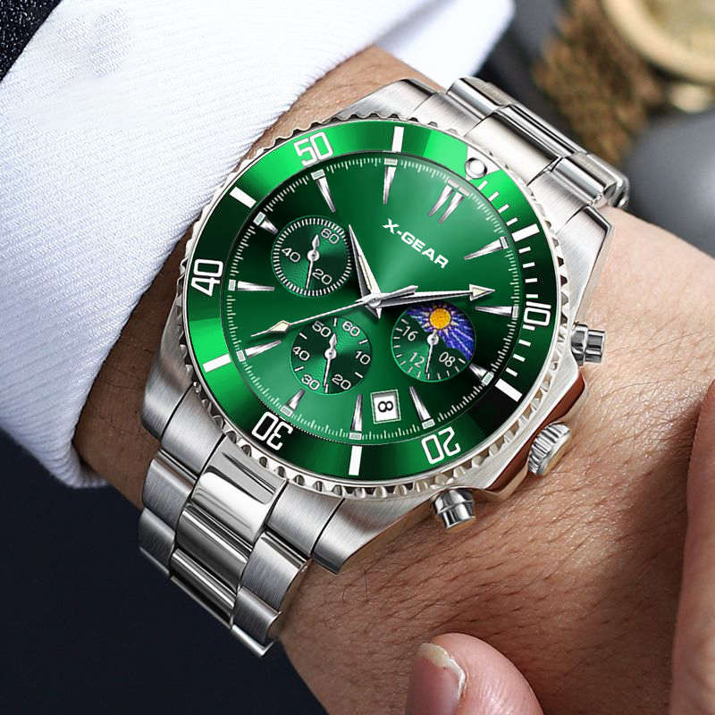 X-GEAR Fashion Calendar Men's  - Smartwatch Luxury Watches For Men 评论和价格