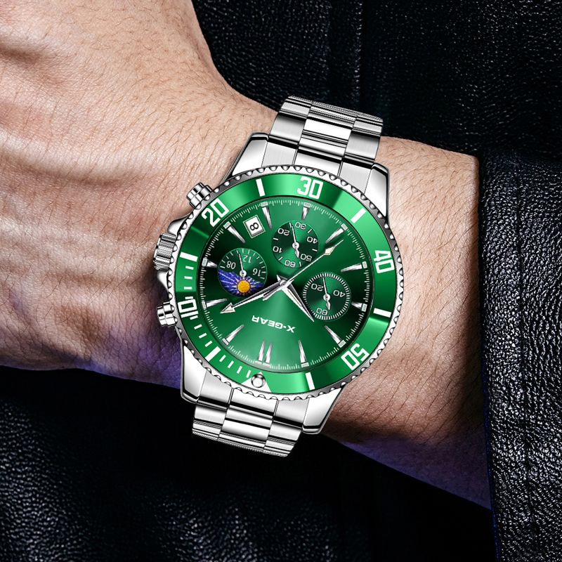 X-GEAR Fashion Calendar Men's  - Smartwatch Luxury Watches For Men 评论和价格