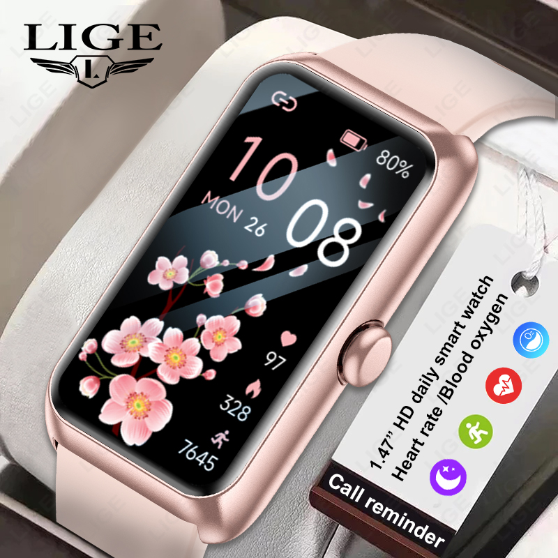 LIGE New Fashion Ladies Smart  - Smartwatch Ladies Watches For Women 评论和价格